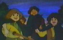 Frodo and Sam from the 1978 animated <i>Lord of the Rings</i>.